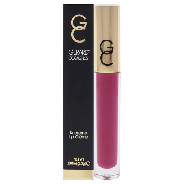 Gerard Cosmetic Supreme Lip Creme - Electric Rose by Gerard Cosmetic for Women - 0.08 oz Lip Gloss