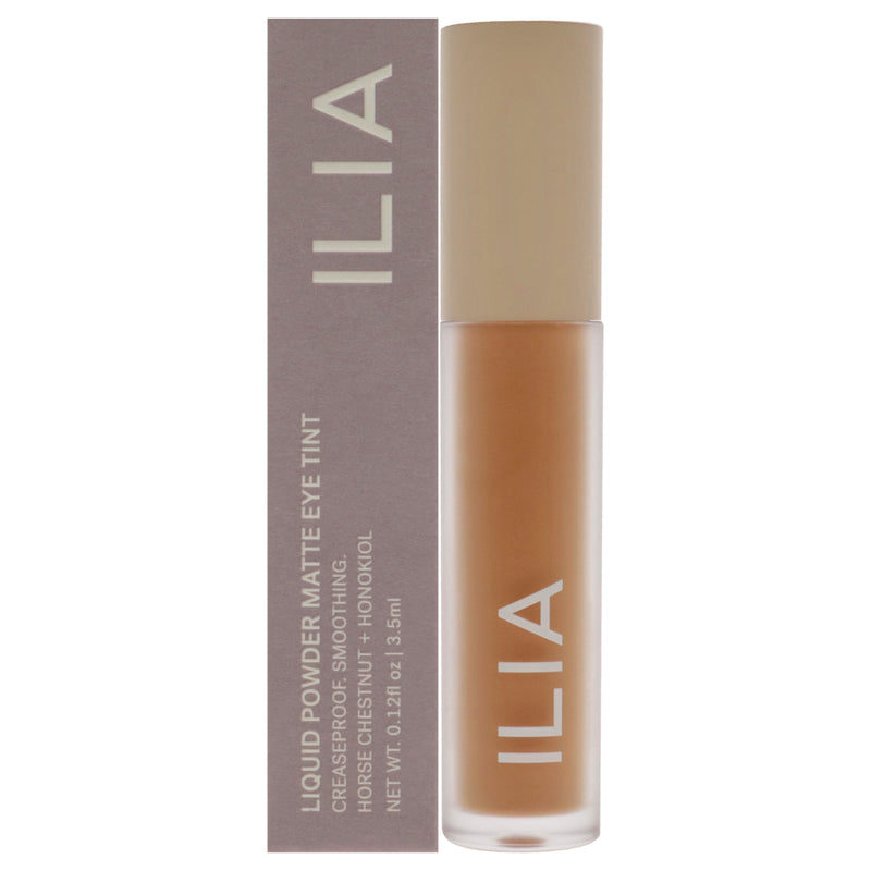 ILIA Liquid Powder Matte Eye Tint - Ochre by ILIA Beauty for Women - 0.12 oz Eye Shadow