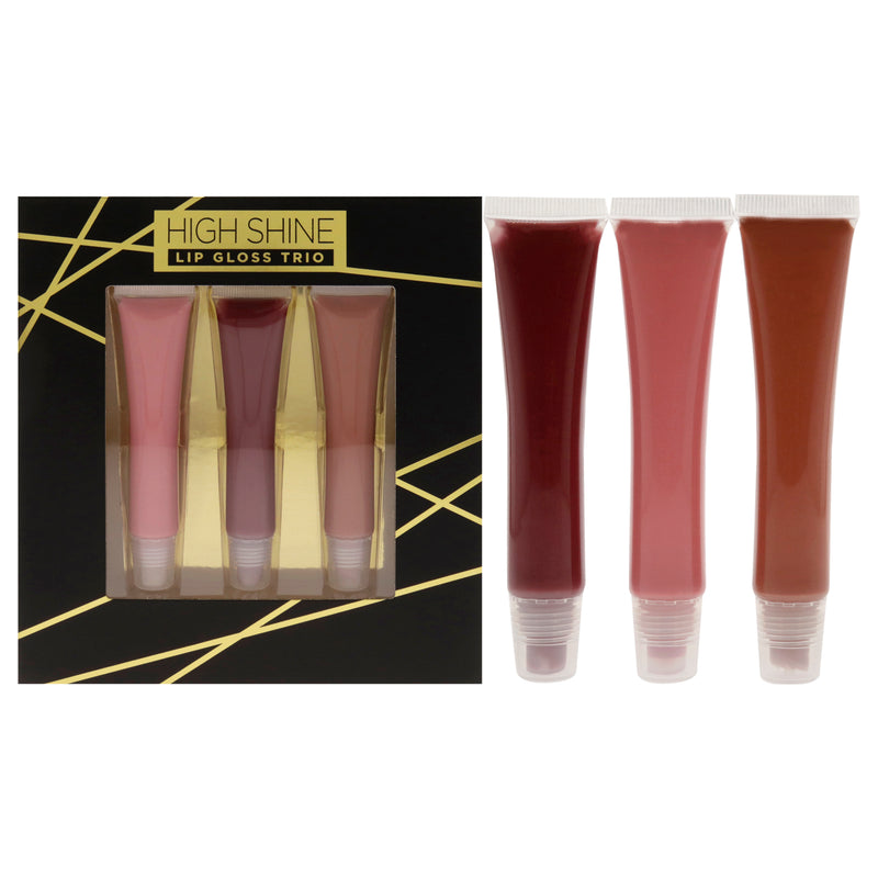 Reaction Retail High Shine Lip Gloss Trio by Reaction Retail 3 x 0.54 oz Lip Gloss