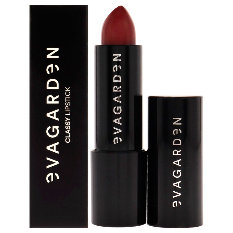 Evagarden Classy Lipstick - 614 Brick Red by Evagarden for Women - 0.10 oz Lipstick