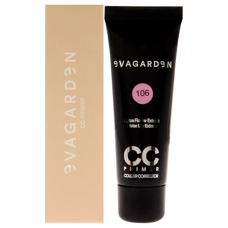 Evagarden CC Primer - 106 Lillac by Evagarden for Women - 1.01 oz Primer