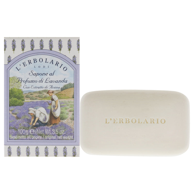 LErbolario Lavender Perfumed Soap by LErbolario for Unisex - 3.5 oz Soap