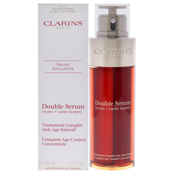 Clarins Double Serum Complete Age Control Concentrate by Clarins for Unisex - 3.3 oz Serum