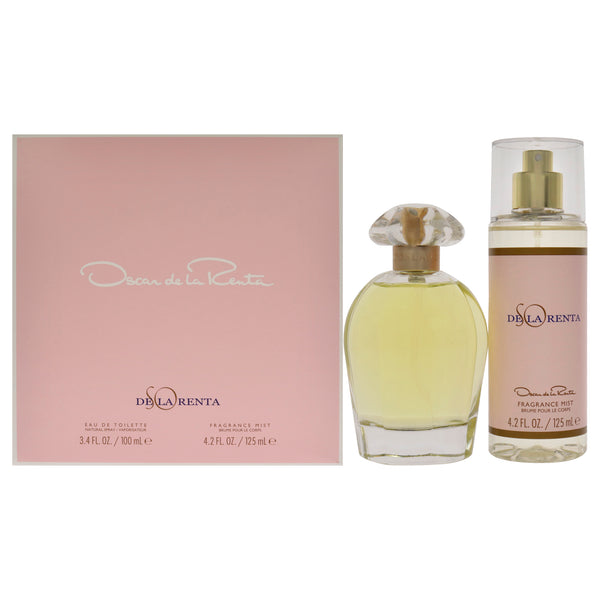 Oscar De La Renta So de la Renta by Oscar De La Renta for Women - 2 Pc Gift Set 3.4oz EDT Spray, 4.2oz Fragrance Mist