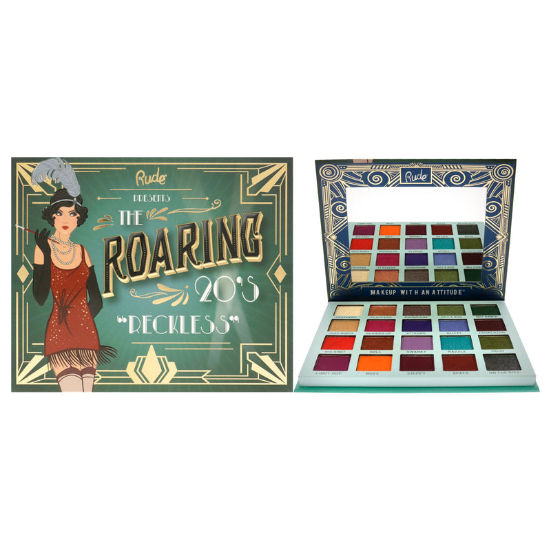 Rude Cosmetics The Roaring 20s Eyeshadow Palette - Reckless by Rude Cosmetics for Women - 1.06 oz Eye Shadow