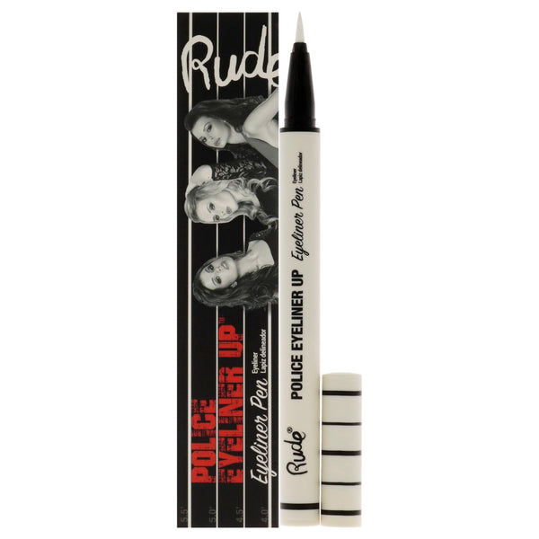 Rude Cosmetics Police Eyeliner Up Eyeliner Pen - Top Dog by Rude Cosmetics for Women - 0.017 oz Eyeliner