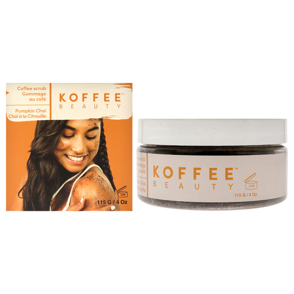 Koffee Beauty Coffee Scrub - Pumpkin Chai Coffee Scrub by Koffee Beauty for Unisex - 4 oz Scrub