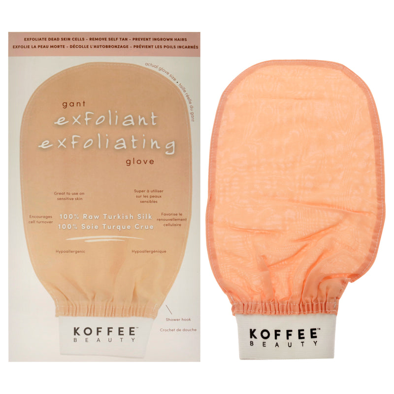 Koffee Beauty Turkish Silk Exfoliating Mitt by Koffee Beauty for Unisex - 1 Pc Mitt