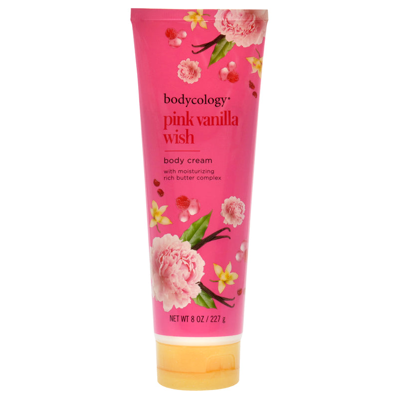 Bodycology Body Cream - Pink Vanilla Wish by Bodycology for Women - 8 oz Body Cream