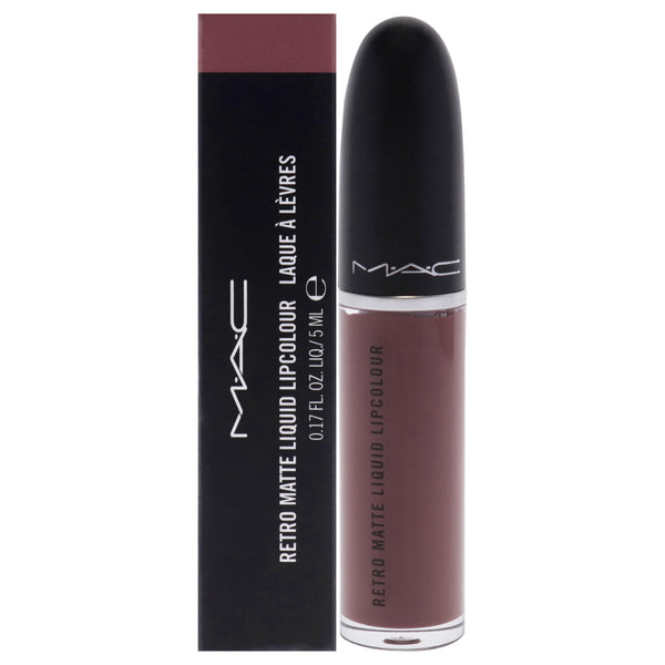 MAC Retro Matte Liquid Lipstick - 123 Topped With Brandy by MAC for Women - 0.17 oz Lipstick