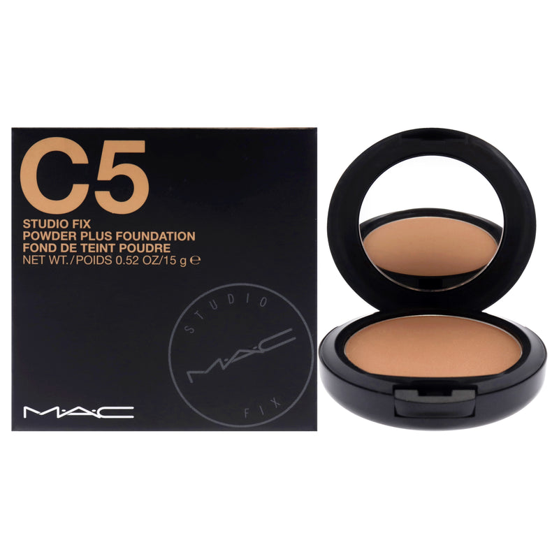 MAC Studio Fix Powder Plus Foundation - C5 by MAC for Women - 0.52 oz Foundation