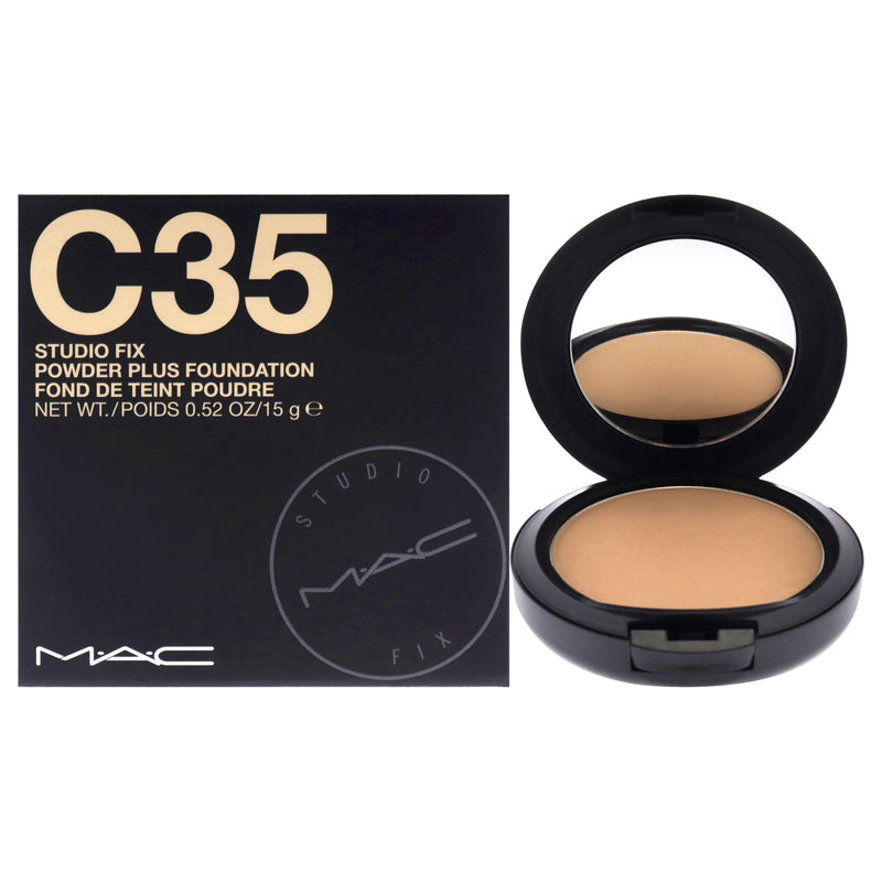 MAC Studio Fix Powder Plus Foundation - C35 by MAC for Women - 0.52 oz Foundation