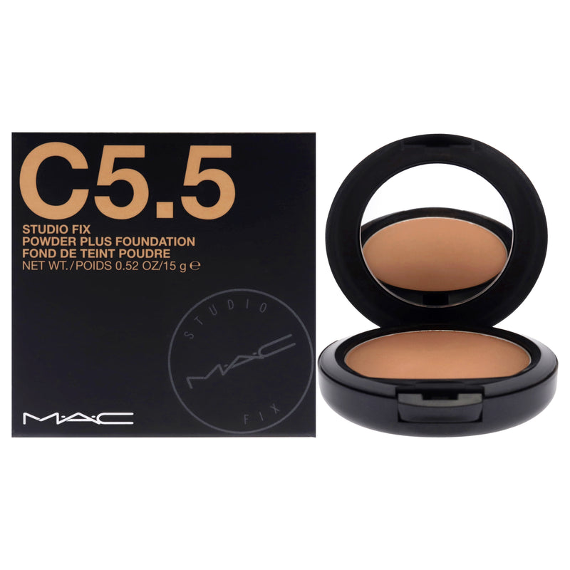 MAC Studio Fix Powder Plus Foundation - C5.5 by MAC for Women - 0.52 oz Foundation