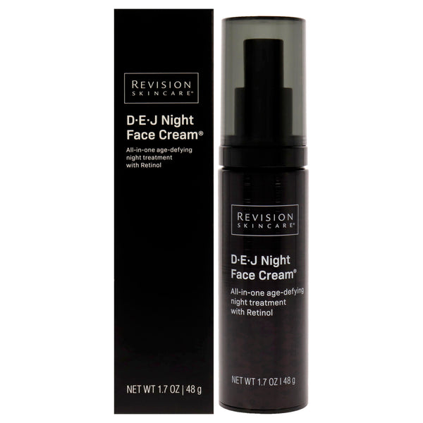 Revision DEJ Night Face Cream by Revision for Unisex - 1.7 oz Cream