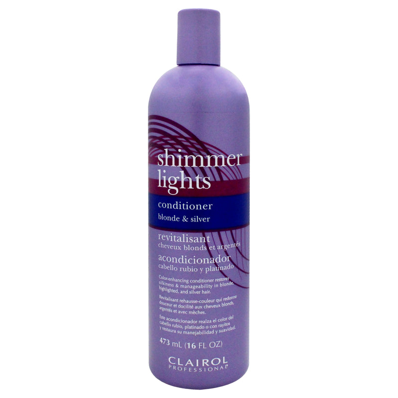 Clairol Shimmer Lights Blonde and Silver Conditioner by Clairol for Unisex - 16 oz Conditioner