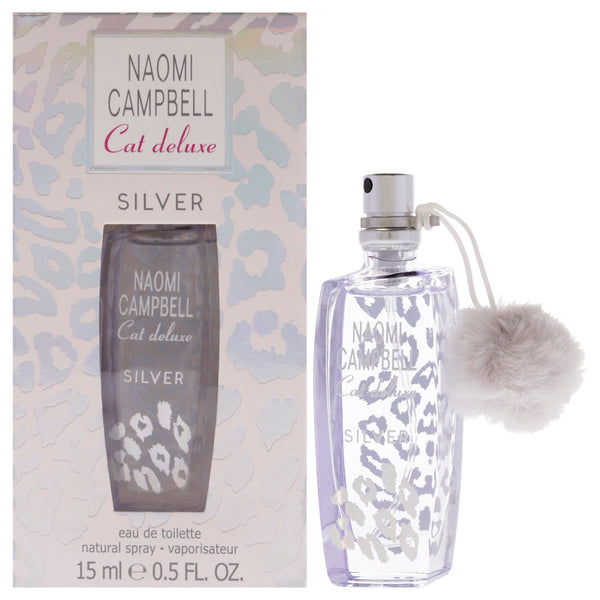 Naomi Campbell Cat Deluxe Silver by Naomi Campbell for Women - 0.5 oz EDT Spray (Mini)