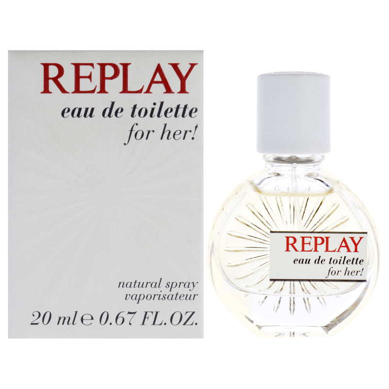 Replay Replay by Replay for Women - 0.67 oz EDT Spray