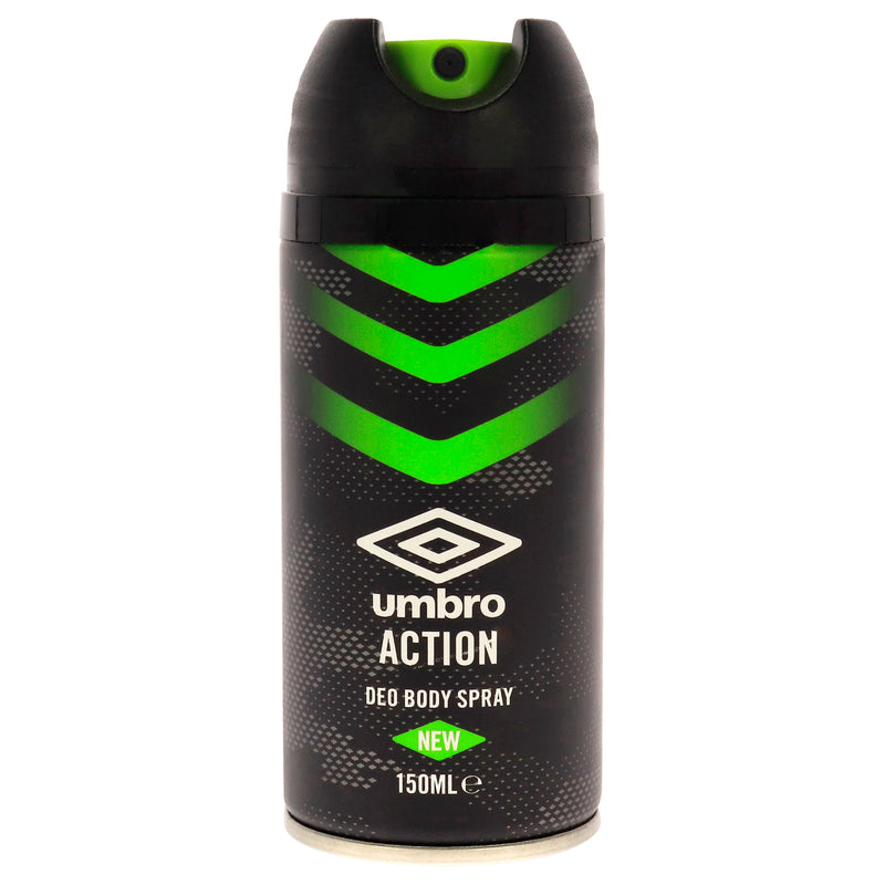 Umbro Action Deodorant Body Spray by Umbro for Unisex - 5 oz Deodorant Spray