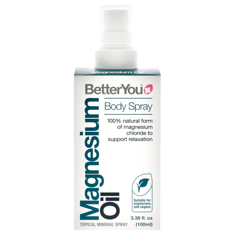 BetterYou Magnesium Oil Body Spray by BetterYou for Unisex - 3.38 oz Body Spray