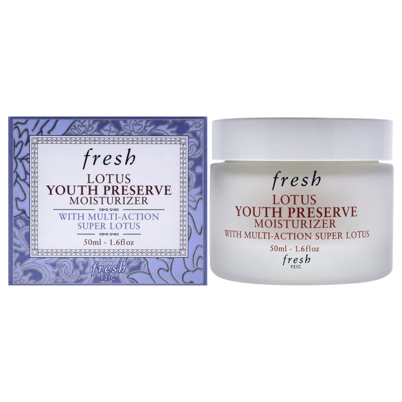 Fresh Lotus Youth Preserve Moisturizer by Fresh for Women - 1.6 oz Moisturizer