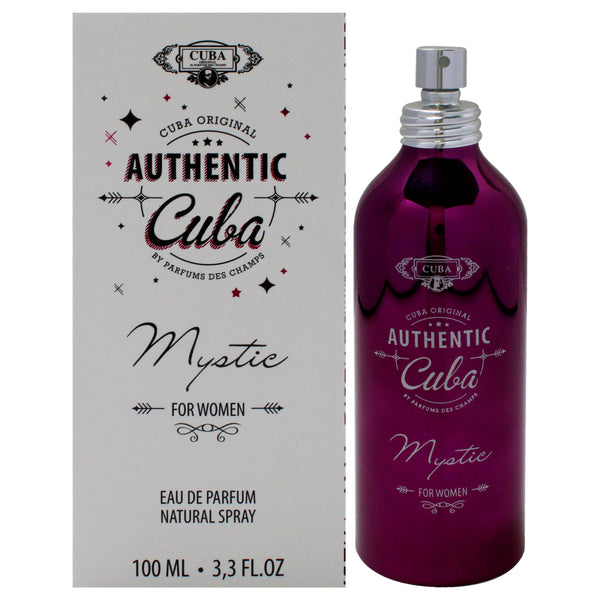 Cuba Cuba Authentic Mystic by Cuba for Women - 3.3 oz EDP Spray