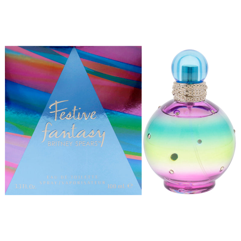 Britney Spears Festive Fantasy by Britney Spears for Women - 3.3 oz EDT Spray