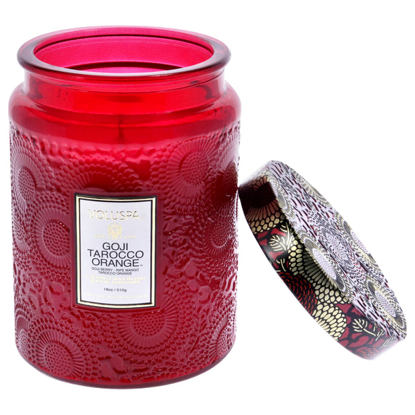 Voluspa Goji and Tarocco Orange - Large by Voluspa for Unisex - 18 oz Candle