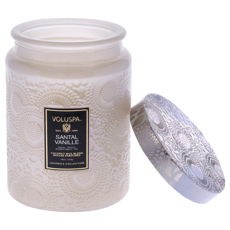 Voluspa Santal Vanille - Large by Voluspa for Unisex - 18 oz Candle