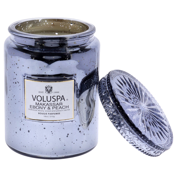 Voluspa Makassar Ebony and Peach - Large by Voluspa for Unisex - 18 oz Candle