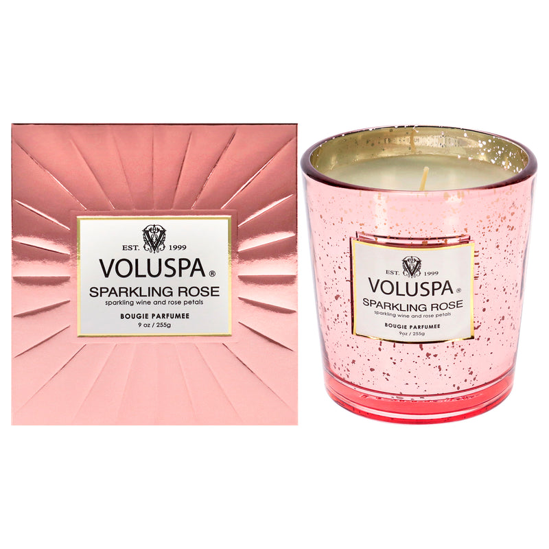 Voluspa Sparkling Rose by Voluspa for Unisex - 9 oz Candle