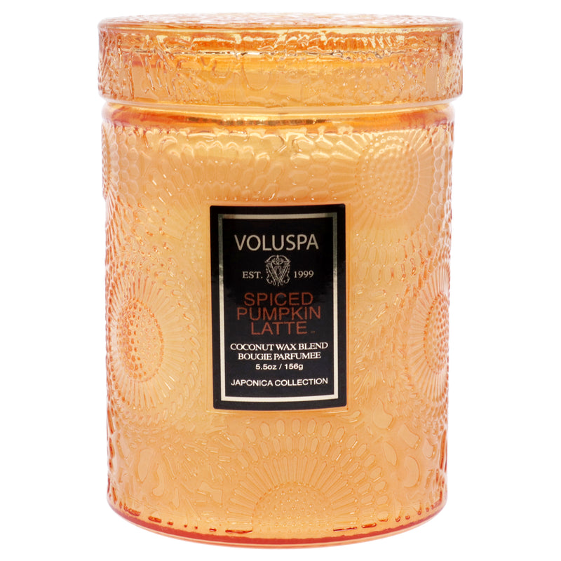 Voluspa Spiced Pumpkin Latte - Small by Voluspa for Unisex - 5.5 oz Candle