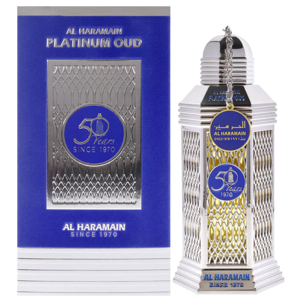 Al Haramain Platinum Oud by Al Haramain for Unisex - 3.4 oz EDP Spray