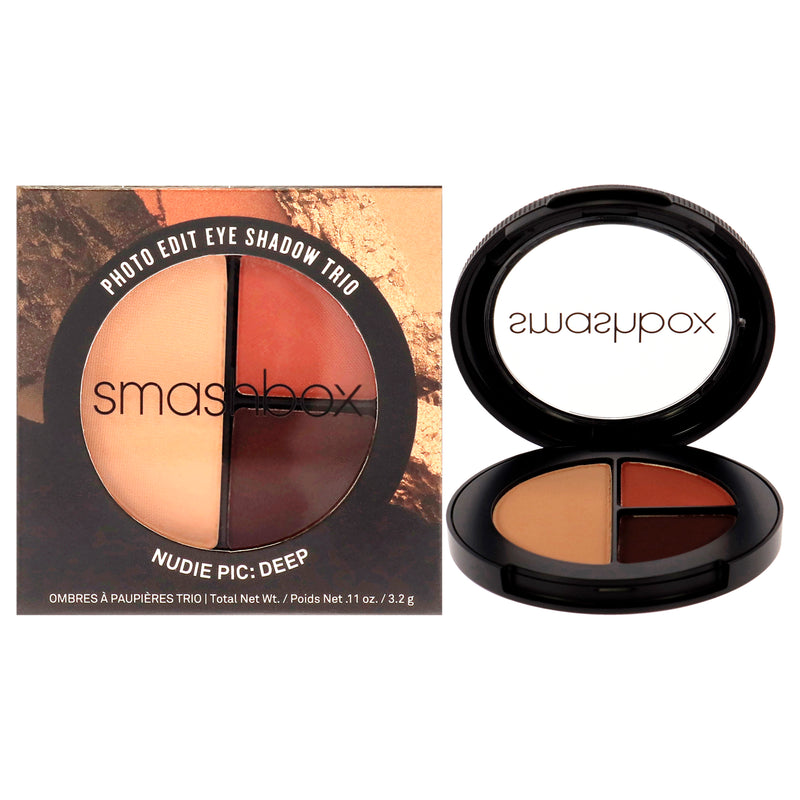 Smashbox Photo Edit Eye Shadow Trio - Deep by SmashBox for Women - 0.11 oz Eye Shadow