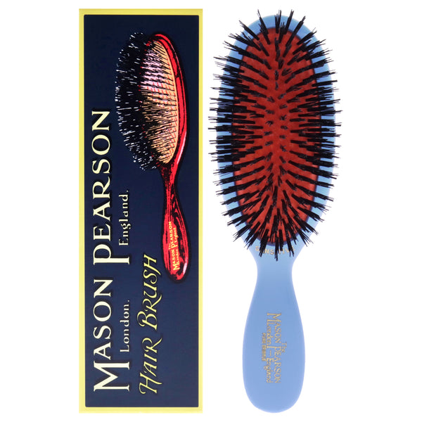 Mason Pearson Pocket Sensitive Pure Bristle Brush - SB4 Blue by Mason Pearson for Unisex - 1 Pc Hair Brush