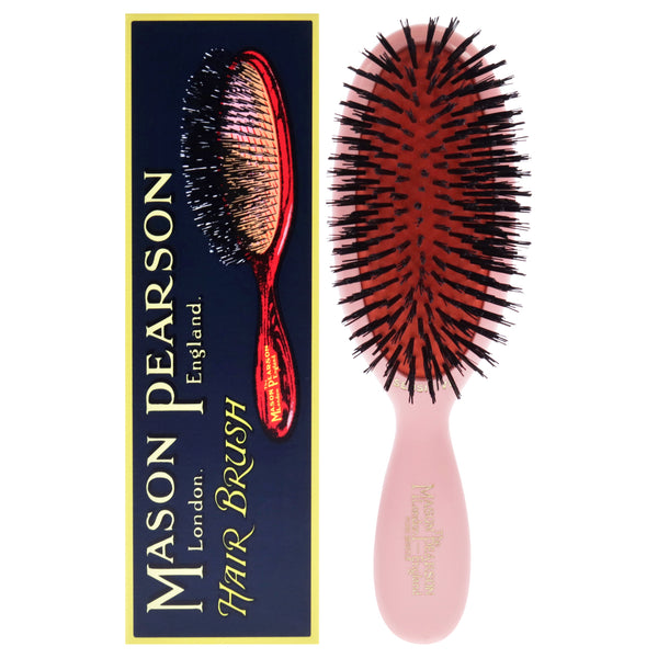 Mason Pearson Pocket Sensitive Pure Bristle Brush - SB4 Pink by Mason Pearson for Unisex - 1 Pc Hair Brush