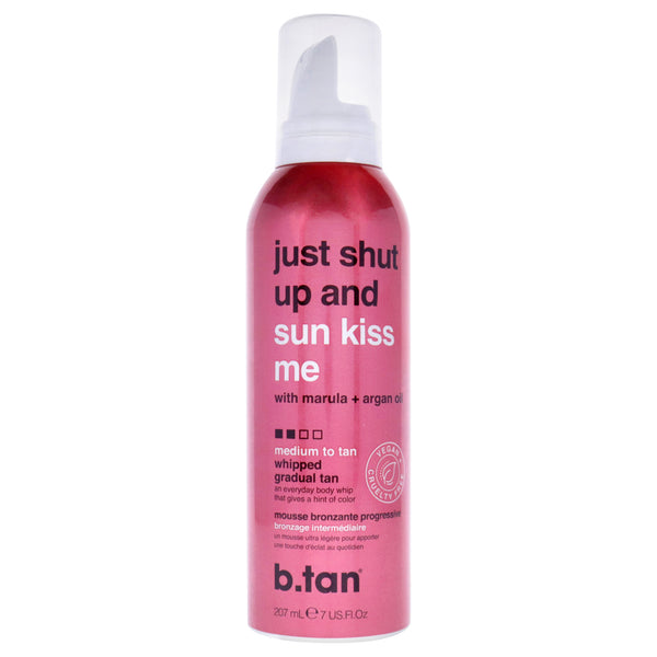 B.Tan Just Shut Up and Sunkiss Me Gradual Tan Mousse by B.Tan for Unisex - 7 oz Mousse