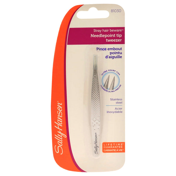 Sally Hansen NeedlePoint Tip Tweezer - 81030 by Sally Hansen for Unisex - 1 Pc Tweezer