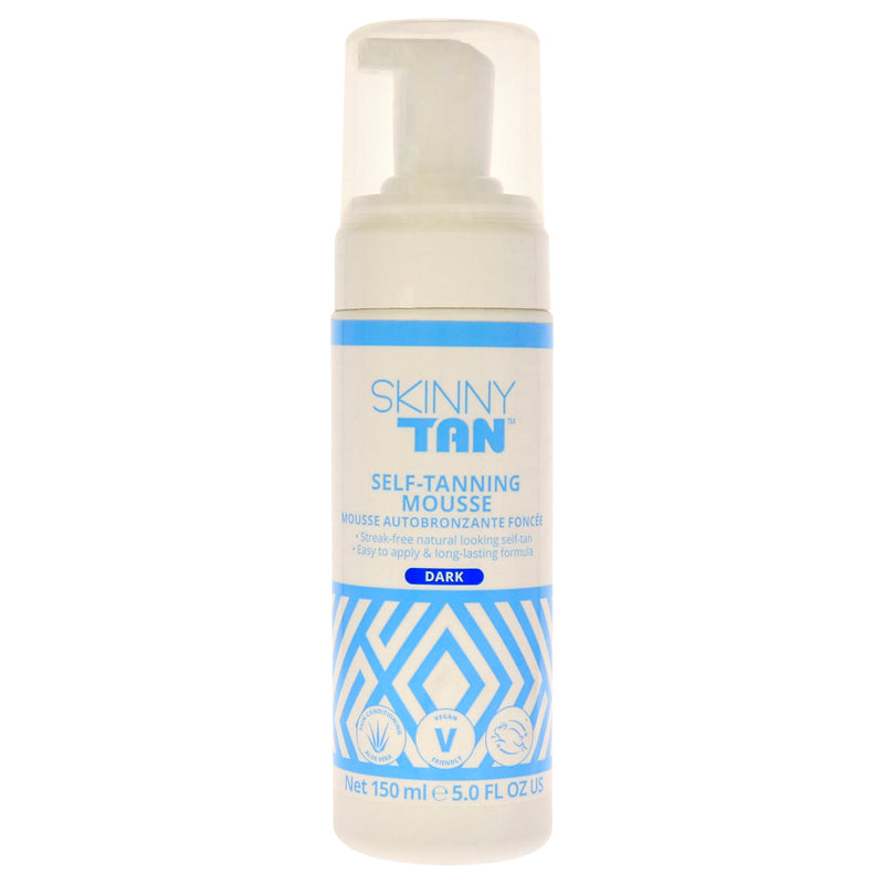 Skinny Tan Self-Tanning Mousse - Dark by Skinny Tan for Unisex - 5 oz Bronzer