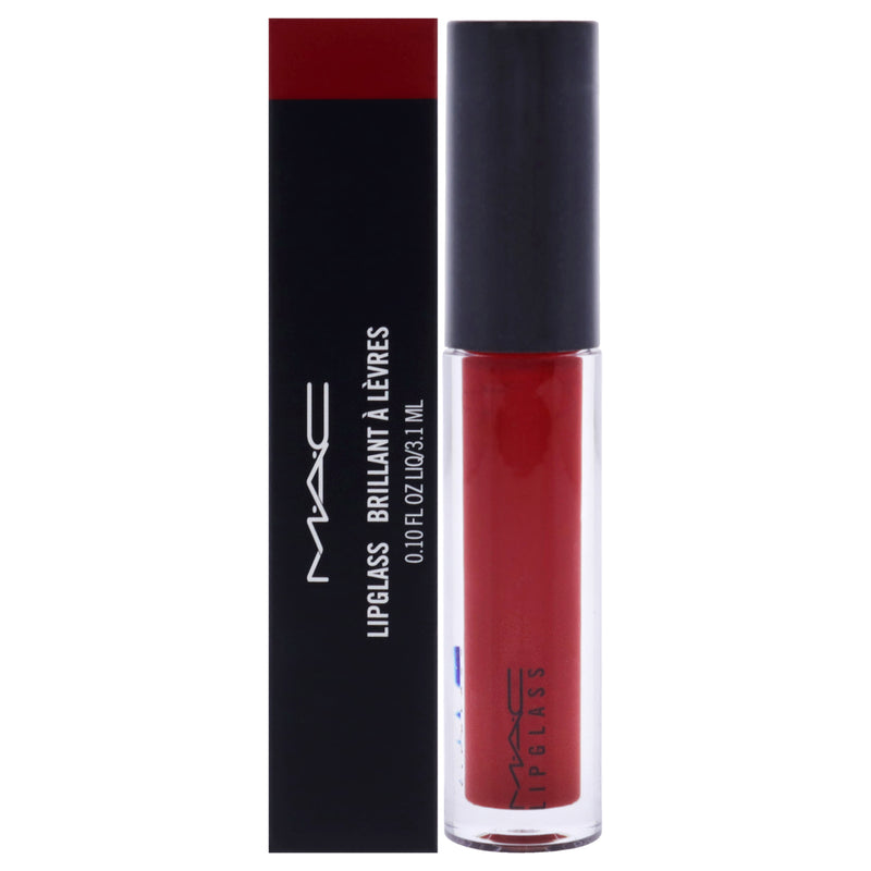 MAC LipGlass Lip Gloss - Ruby Woo by MAC for Women - 0.1 oz Lip Gloss