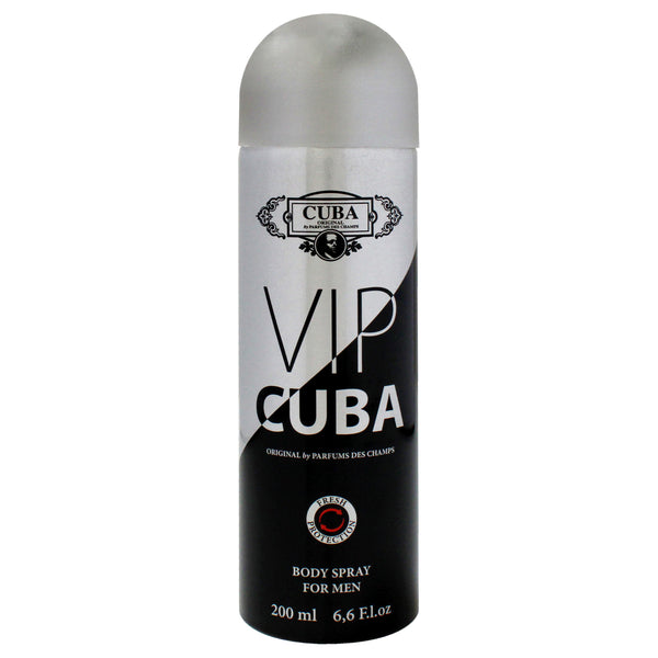 Cuba VIP by Cuba for Men - 6.6 oz Body Spray