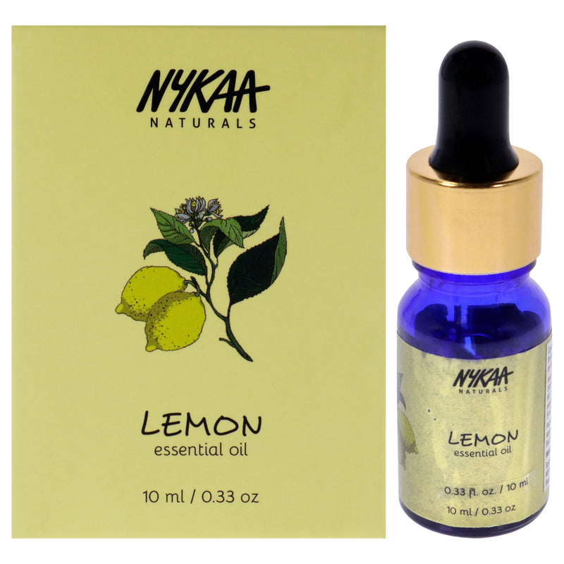 Nykaa Naturals Essential Oil - Lemon by Nykaa Naturals for Women - 0.33 oz Oil