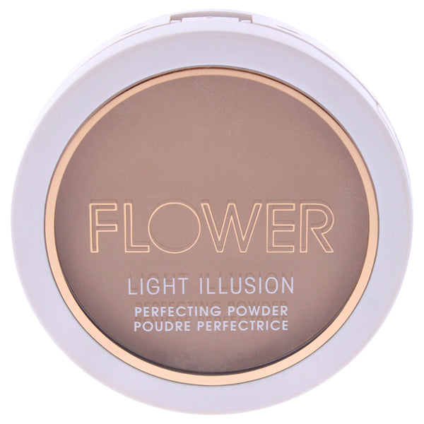 Light Illusion Perfecting Powder - M2-M3 Soft Sand by Flower Beauty for Women - 0.28 oz Powder