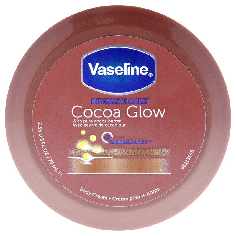 Intensive Care Glow Body Cream - Cocoa by Vaseline for Unisex - 2.53 oz Body Cream