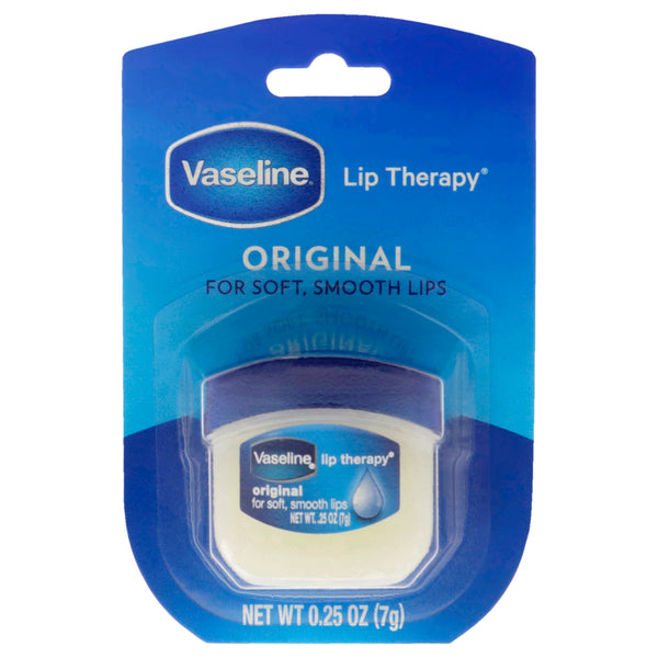 Vaseline Lip Therapy Petroleum Jelly Original by Vaseline for Unisex - 0.25 oz Lip Balm