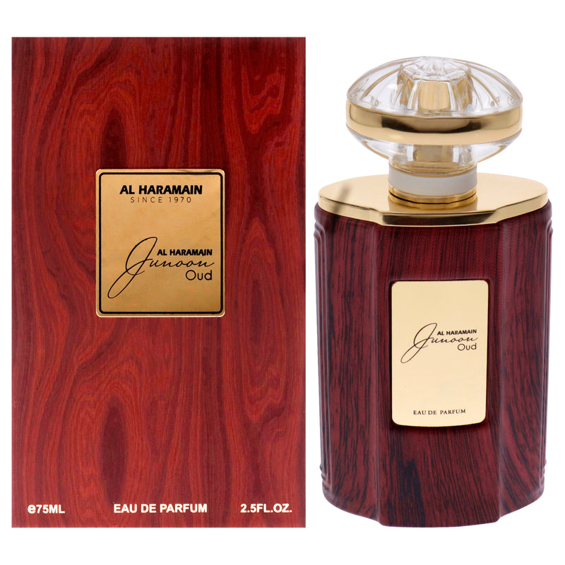 Al Haramain Junoon Oud by Al Haramain for Unisex - 2.5 oz EDP Spray