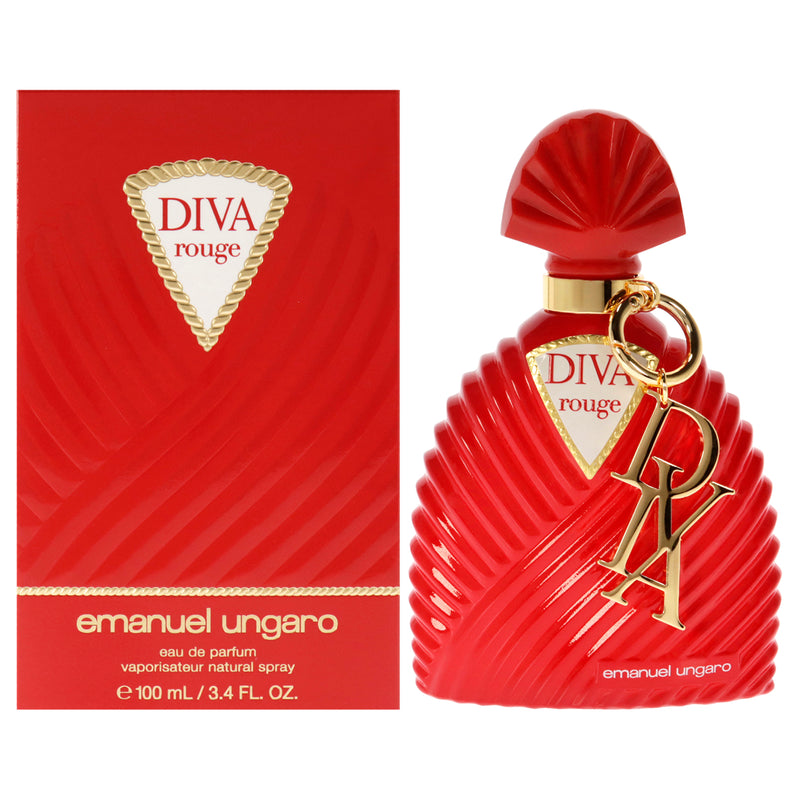 Emanuel Ungaro Diva Rouge by Emanuel Ungaro for Women - 3.4 oz EDP Spray