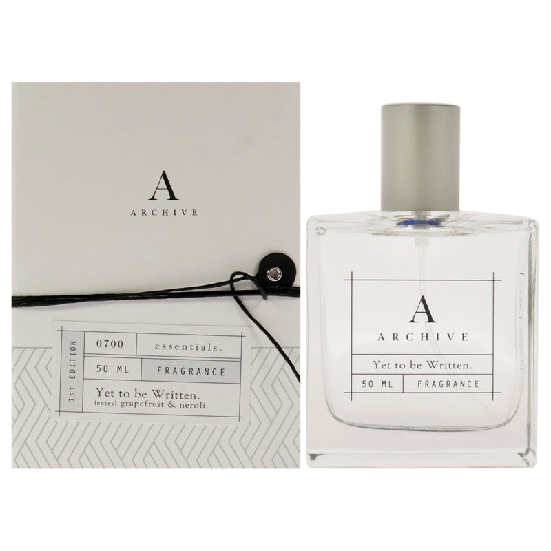 Archive Yet to Be Written by Archive for Unisex - 1.69 oz Fragrance Spray