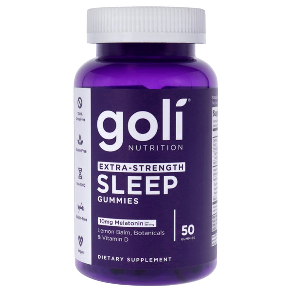 Goli Extra-Strength Sleep Gummies by Goli for Unisex - 50 Count Dietary Supplement