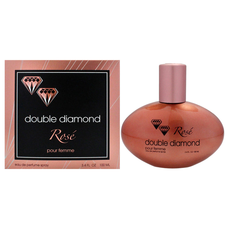 Double Diamond Double Diamond Rose by Double Diamond for Women - 3.4 oz EDP Spray