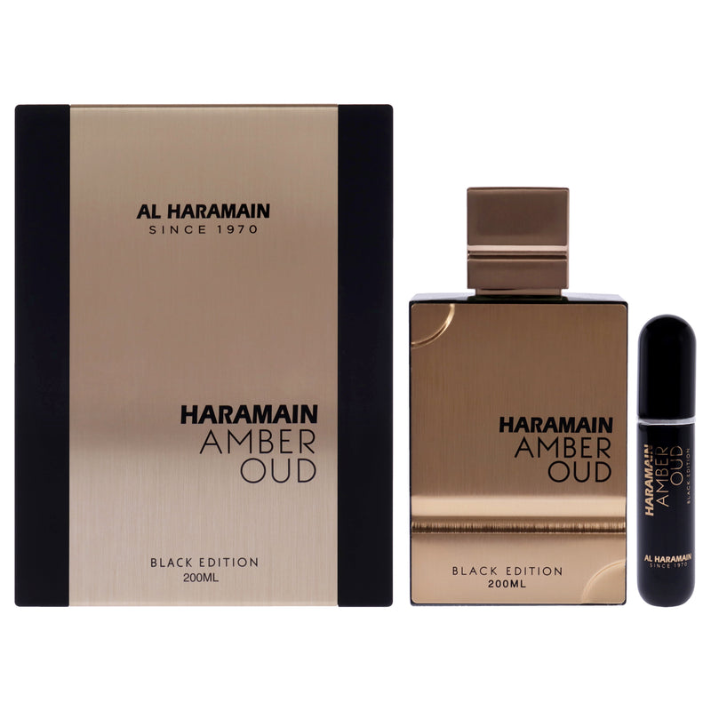 Al Haramain Amber Oud - Black Edition by Al Haramain for Unisex - 6.7 oz EDP Spray